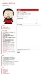 Mobile Screenshot of paste.e-shell.org
